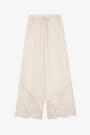 PANT LINO ENCAJE Crudo