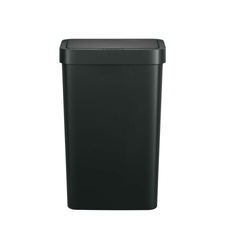 PAPELERA, 50 LITROS ACERO-INOXIDABLE NEGRO EK6226