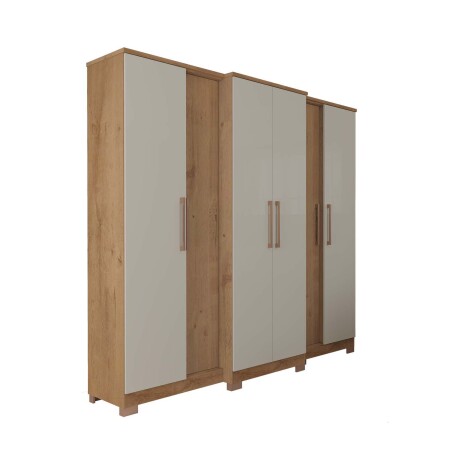 PLACARD MONTREAL 6 PUERTAS MDP NATURAL-BEIGE