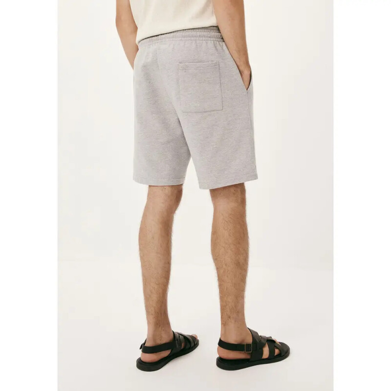 BERMUDA MASC CINZA MESCLA