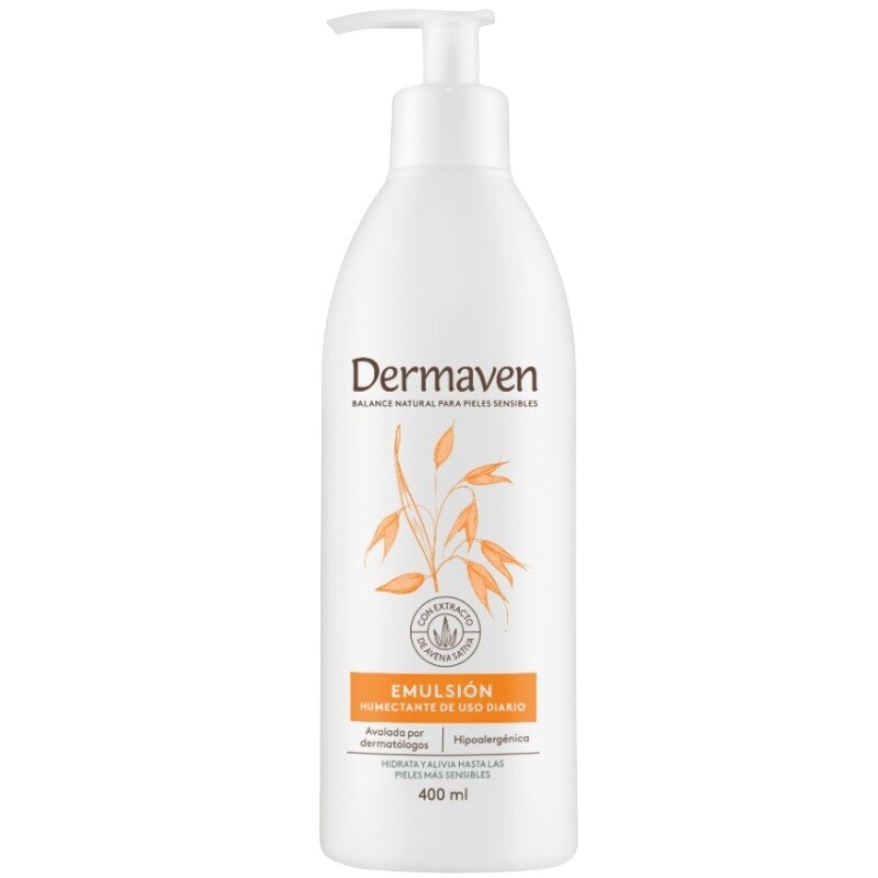 Emulsión Hidratante Corporal Dermaven 400 Ml. Emulsión Hidratante Corporal Dermaven 400 Ml.