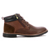 Country Calzado Bota Casual Hombre Acordonado C/cierre - Marron Marron