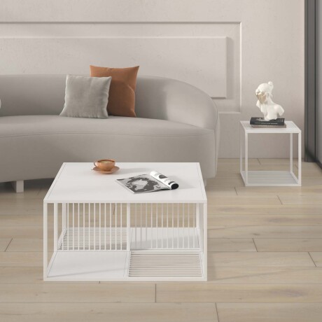 MESA RATONA METAL BLANCO OLIVIA