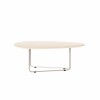 Mesa de centro - Side Organic small - Linea Manhattan Blanco