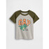 V-FRCH SS LOGO GRPH RAGLAN T LIGHT HEATHER GREY B08