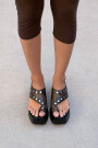 SANDALIA VINTAGE Marron