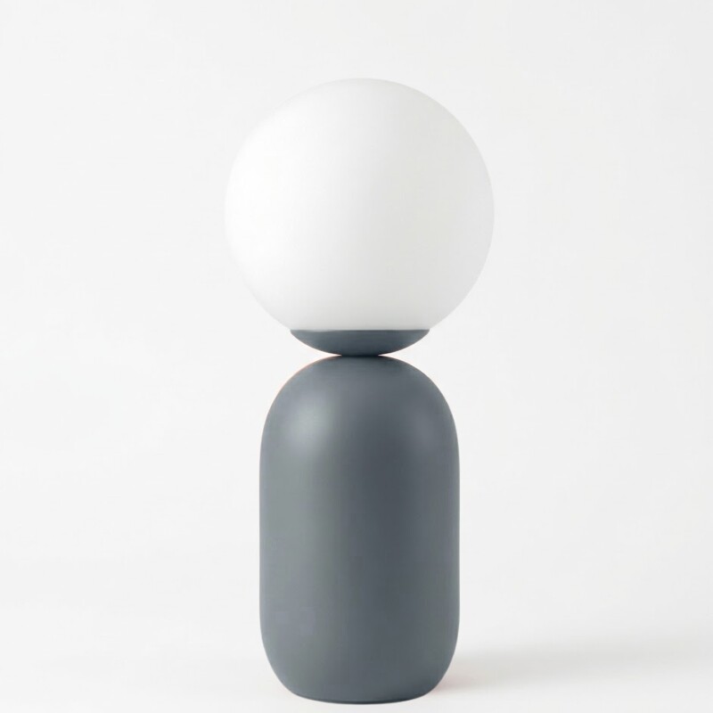 ARTEFACTO DECORATIVO DE MESA DALU Luminaria De Mesa Dalu Gris