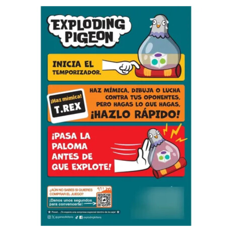 Exploding Pigeon Exploding Pigeon