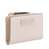 Small Leather Goods Mary Zip Around Card Case Cement Cemen