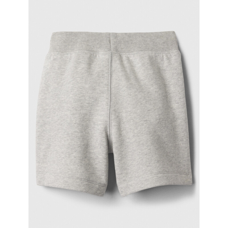 V-SOLID LOGO SHORT LIGHT HEATHER GREY B08