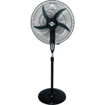 VENTILADOR TOKYO DE PIE FS50 NEGRO BRAVISIMO 3 VEL.20 BASE REDONDA Unica