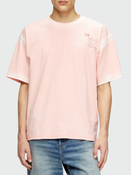 DIESEL - Remera T-BOXT-T10 Alta Automática