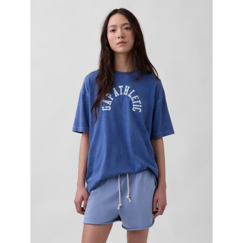 FRCH SS VINTAGE OVERSIZED TEE Bluette