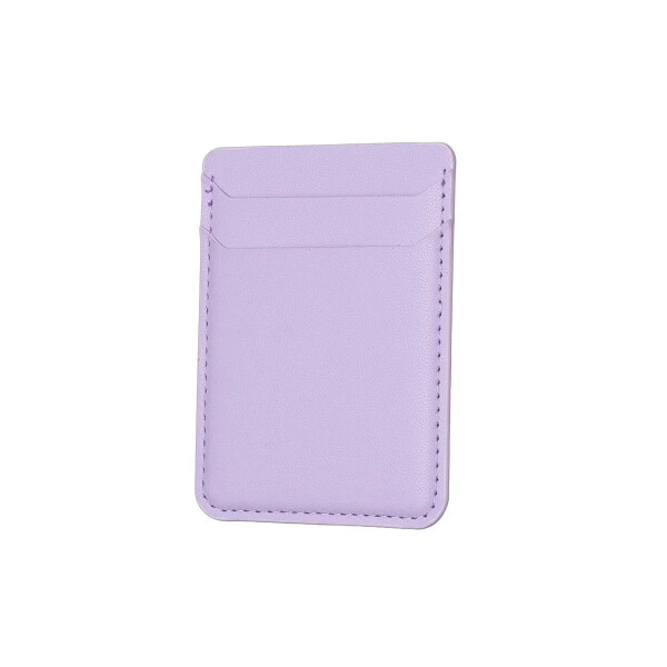 Porta tarjetas adhesivo para celular color lila Porta Tarjetas Adhesivo Para Celular Color Lila