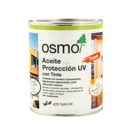 OSMO 429 ACEITE DE PROTECCION UV NATURAL 0.75 LT. N/A