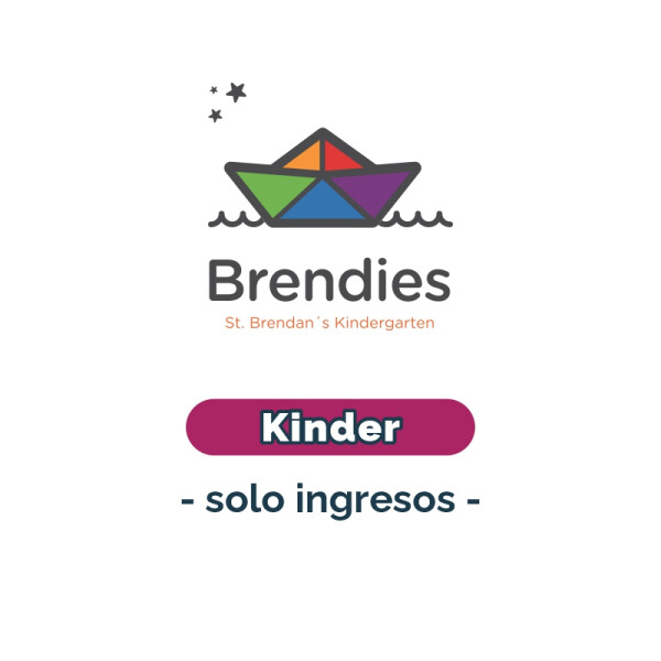 Lista de materiales - Brendies Kinder solo ingresos SB Única