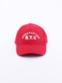 GORRO NYC ROJO