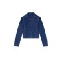 Chaqueta Denim Para Mujer De-Corb Azul oscuro