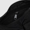 CARBAG Cartera Nylon Bolsillos Al Frente Tipo Cargo Correa Corta Baggu - Negro