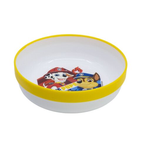 Bowl Bicolor Paw Patrol para Microondas AMARILLO