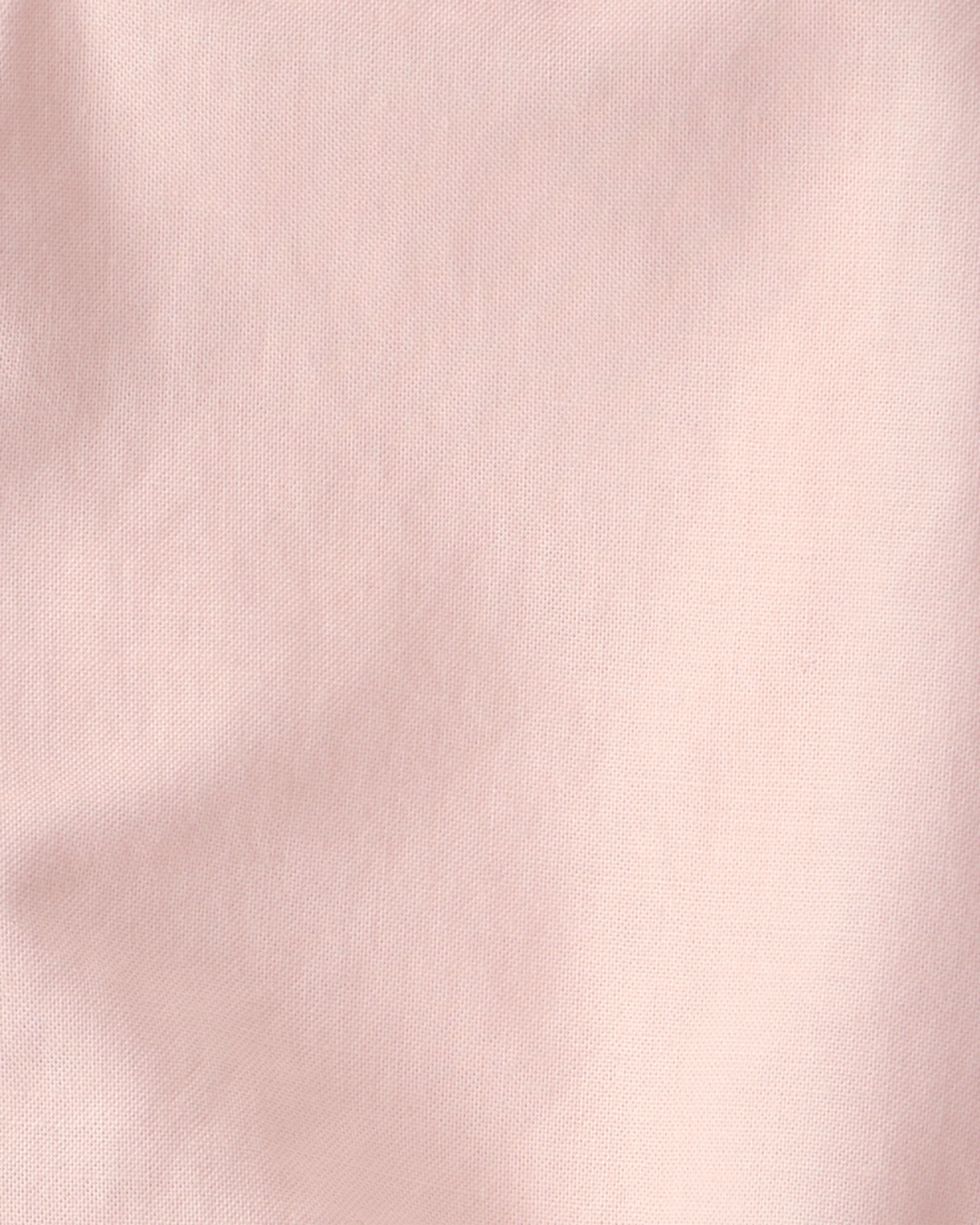 Set dos piezas de algodón, short con tiradores y body camisa rosado Sin color