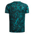 UA Tech BL Printed SS-RED GRN-338