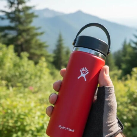 Botella 20 Oz (591ml) Wide Flex cap Hydro Flask Goji