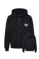 Campera O'Neill Woman Retro Patch Negro