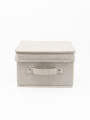 CAJA PLEGABLE GRIS COTTON BEIGE