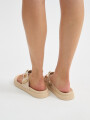 Ojota Zeni Beige Claro