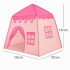Carpa Casita Infantil Desarmable C/ Ventanas Diseño Infantil Color Rosa