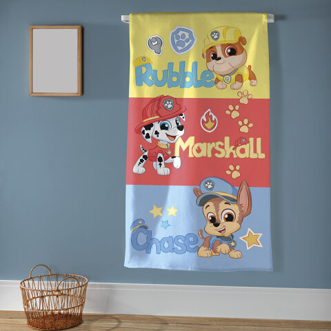 Toalla Infantil Playera Paw Patrol 100% Algodón 70 x 130 cm MULTICOLOR