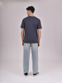 REMERA LONG LIVE GRIS OSCURO