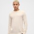 V-FRCH LS WAFFLE MINI LOGO CREW CHINO