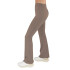 PANT FEM POLY/SPX EVERLAST FLARE BR W7 BROWN