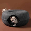 Cama Túnel Dona Grande Para Gatos Y Perros 2 En 1 Cama Túnel Dona Grande Para Gatos Y Perros 2 En 1