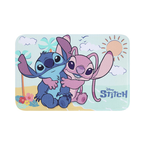 Alfombra con Memoria Stitch 40 x 60 cm TURQUESA