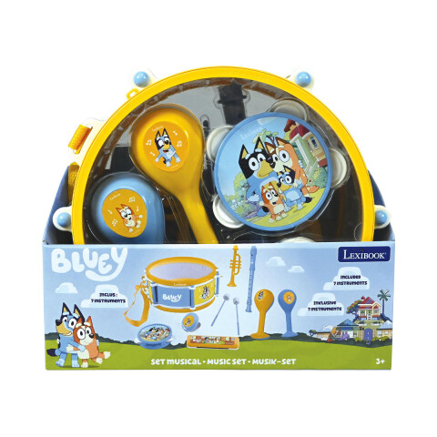 Set x 7 Instrumentos Musicales Bluey Lexibook U