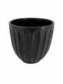 MACETA DECORATIVA NEGRO