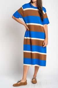 Vestido Tejido Marron