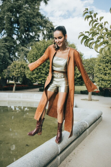 Tapado Patria Cuero Camel