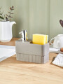DISPENSADOR PORTAESPONJA BEIGE