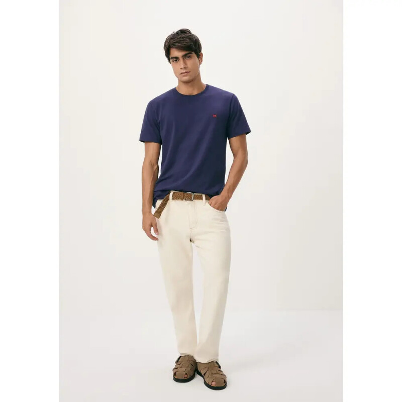 CAMISETA MM MASC AZUL ESCURO