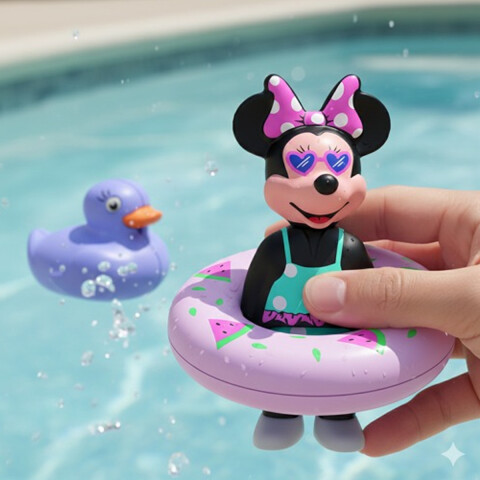 Viaje a la Playa de Minnie Playmobil Jr 3 Piezas U