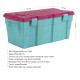 Baúl 100 lts TURQUESA/ROSA
