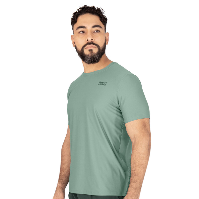 TSHIRT MEN POLY/ELAST EVERLAST MATCH GN M6 GREEN