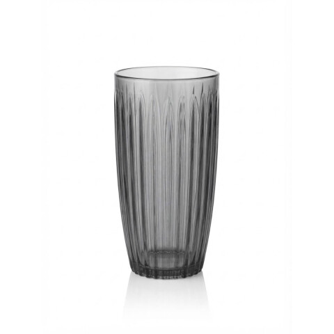 Vaso Lapidado 400 ml GRIS OSCURO