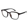 Lentes 2 en 1 De Tr90 Cuadrado Chilli Beans Marrón/Marrón