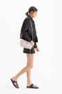 BANDOLERA LIPSTICK SUEDE Rosa