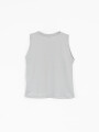 MUSCULOSA ABRAHAM PRINT GRIS CLARO (V)